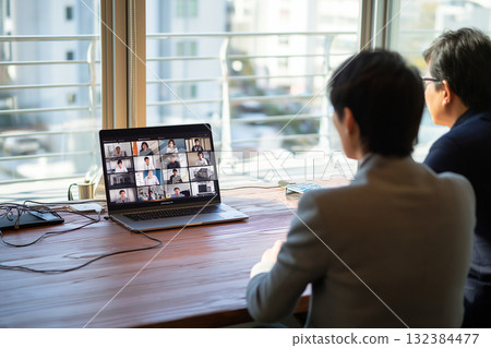 遠距會議 132384477