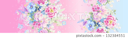 Handpainted Diverse Floral Decorative Pattern Collection Artwork Assortment Handpainted Diverse Floral Decorative Pattern Collection Artwork Assortment 132384551