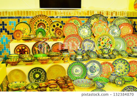Uzbek pottery Samarkand Uzbek pottery Samarkand 132384870