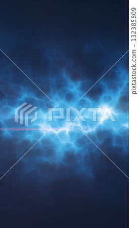 Abstract glowing blue electric currents flowing in a futuristic digital background Abstract glowing blue electric currents flowing in a futuristic digital background 132385809