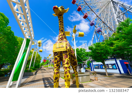 [Osaka Prefecture] June: Family sightseeing at Osaka Aquarium Kaiyukan and Legoland, walking from Osakako Station 132388347