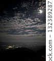 佐渡島的月亮與夜景 132389287