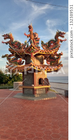 Lanterns in the evening 132389531