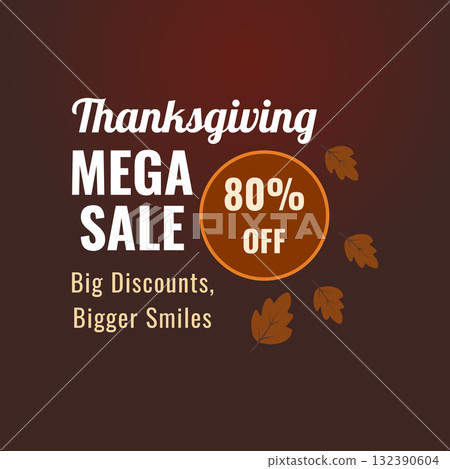 thanksgiving big discount special holiday offer thanksgiving big discount special holiday offer 132390604