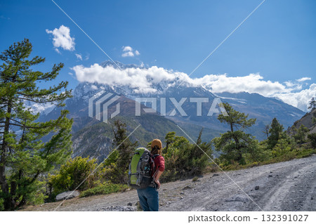 Spring in Nepal's Annapurna Circuit 132391027
