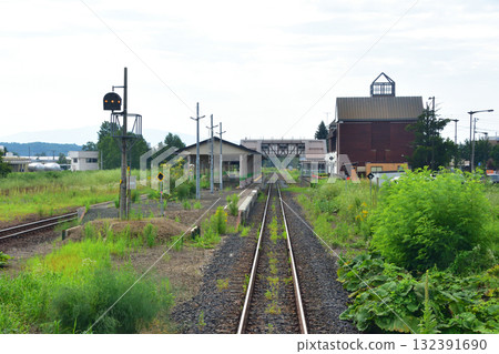 Scenery from Memanbetsu Station to Hiunai Station on the JR Hokkaido Sekihoku Main Line (Summer 2023) 132391690