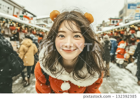 Miyu Series: Adult Miyu Santa Costume 132392385