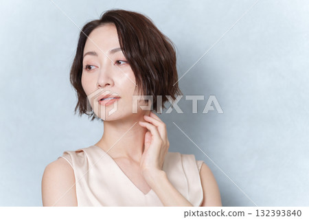 中年女性的美麗 132393840