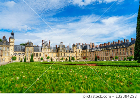 Fontainebleau Palace Grandeur A Majestic French Landmark and Enchanting Green Scenery Fontainebleau Palace Grandeur A Majestic French Landmark and Enchanting Green Scenery 132394258