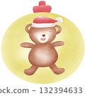 Christmas animal bear cute character 132394633