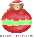 Cute Christmas Bear  132394710
