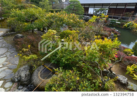 Stone basin at Toji-in Temple 132394758