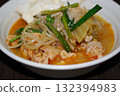 Delicious kimchi soup 132394983
