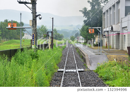 A view of the JR Hokkaido Sekihoku Main Line between Rubeshibe Station and Ikutahara Station (Summer 2023) A view of the JR Hokkaido Sekihoku Main Line between Rubeshibe Station and Ikutahara Station (Summer 2023) 132394996