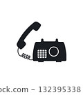 phone call centre icon vector concept design template 132395338