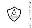 water resistance or water proof icon vector concept design template 132395341