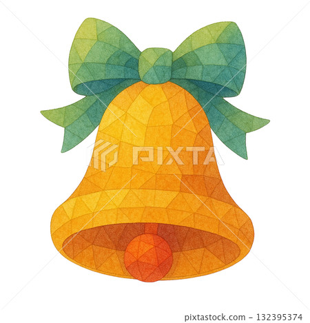 [聖誕節]鈴鐺插畫 132395374