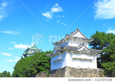 愛知縣名古屋市名古屋城景觀 愛知縣名古屋市名古屋城景觀 132395506