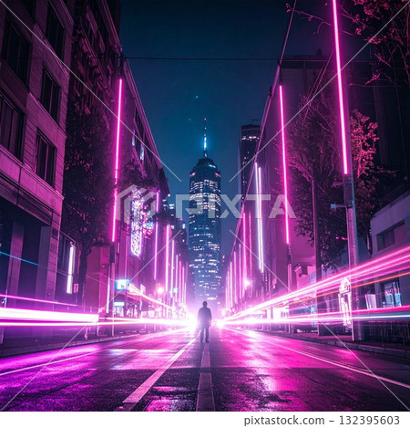 霓虹城的孤獨旅人 | 未來城的影子 霓虹城的孤獨旅人 | 未來城的影子 132395603