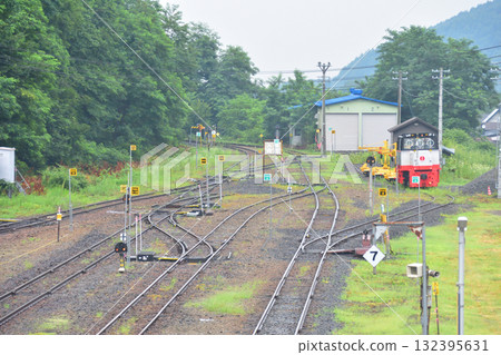 View of the JR Hokkaido Sekihoku Main Line between Engaru Station and Shirataki Station (Summer 2023) 132395631