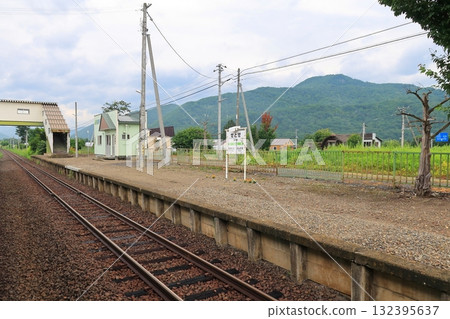 View of the JR Hokkaido Sekihoku Main Line between Engaru Station and Shirataki Station (Summer 2023) 132395637