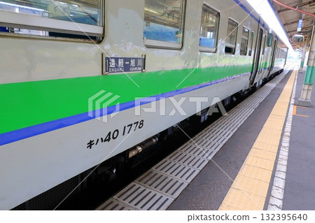 View of the JR Hokkaido Sekihoku Main Line between Engaru Station and Shirataki Station (Summer 2023) 132395640