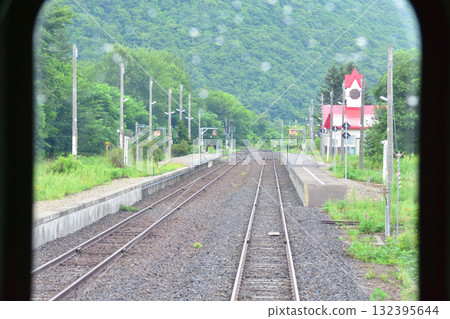 View of the JR Hokkaido Sekihoku Main Line between Engaru Station and Shirataki Station (Summer 2023) 132395644