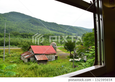 View of the JR Hokkaido Sekihoku Main Line between Engaru Station and Shirataki Station (Summer 2023) 132395654