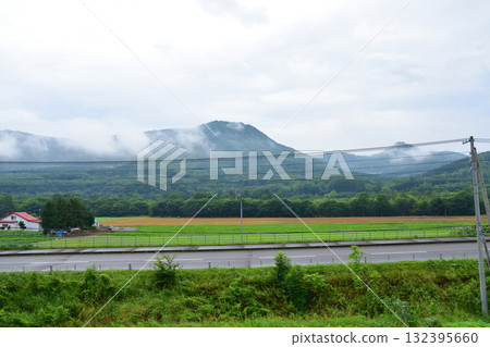 View of the JR Hokkaido Sekihoku Main Line between Engaru Station and Shirataki Station (Summer 2023) 132395660