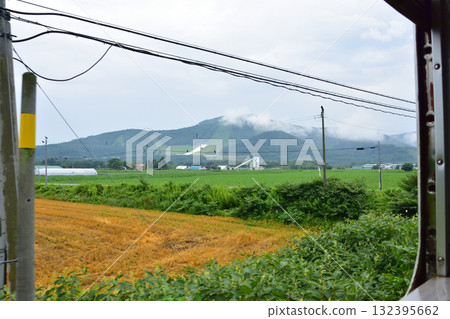 View of the JR Hokkaido Sekihoku Main Line between Engaru Station and Shirataki Station (Summer 2023) 132395662