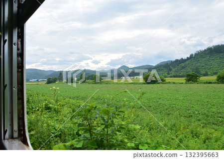 View of the JR Hokkaido Sekihoku Main Line between Engaru Station and Shirataki Station (Summer 2023) 132395663