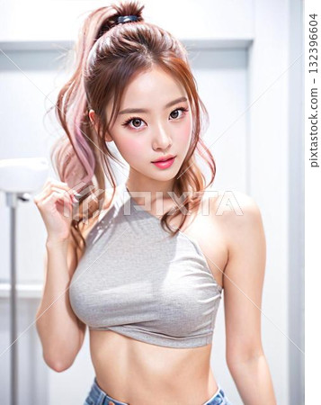 節食成功的女人 132396604