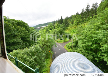 Scenery from Shirataki Station to Kamikawa Station on the JR Hokkaido Sekihoku Main Line (Summer 2023) Scenery from Shirataki Station to Kamikawa Station on the JR Hokkaido Sekihoku Main Line (Summer 2023) 132396880