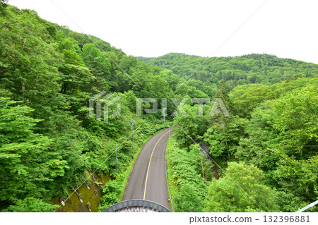 JR北海道石北本線白瀧站至上川站的風景（2023年夏季） 132396881