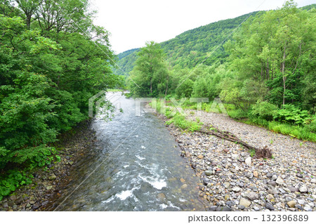 Scenery from Shirataki Station to Kamikawa Station on the JR Hokkaido Sekihoku Main Line (Summer 2023) 132396889