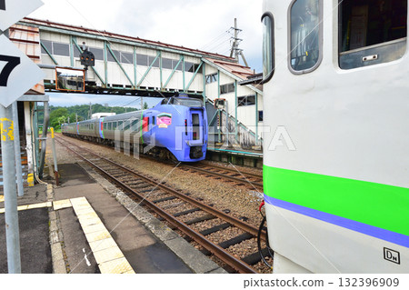 Scenery from Shirataki Station to Kamikawa Station on the JR Hokkaido Sekihoku Main Line (Summer 2023) 132396909