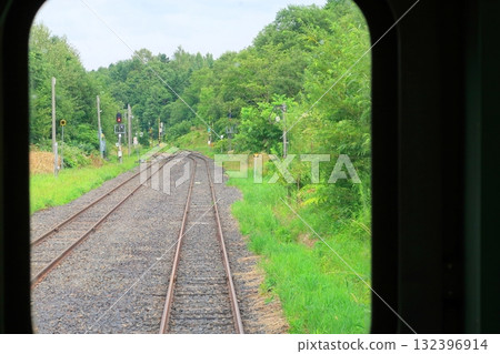 JR北海道石北本線白瀧站至上川站的風景（2023年夏季） 132396914