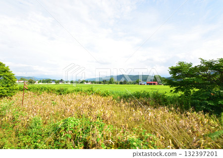 JR北海道石北本線上川站~中愛別站之間的景色(2023年夏季) JR北海道石北本線上川站~中愛別站之間的景色(2023年夏季) 132397201