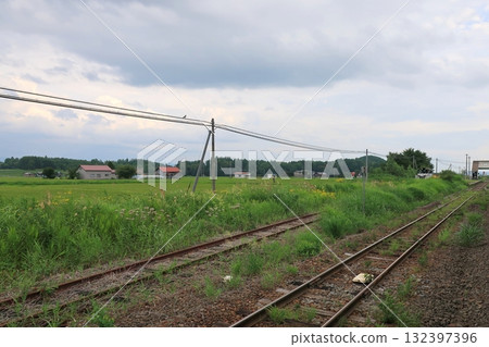 JR北海道石北本線中愛別站~生牛站之間的景色(2023年夏季) JR北海道石北本線中愛別站~生牛站之間的景色(2023年夏季) 132397396