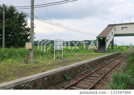 JR北海道石北本線中愛別站～生牛站之間的景色（2023年夏季） 132397400