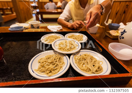Izushi Soba Plate Soba 132397505