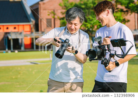 Video creators: Video shooting using gimbals 132398906