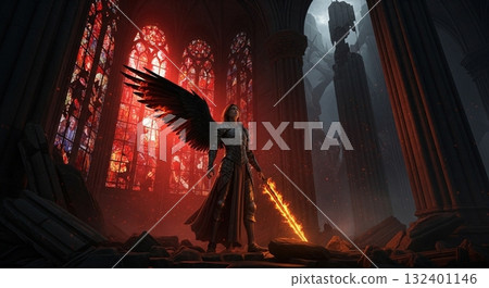 單翼女騎士 132401146