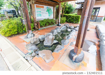 藥師公園袖珍公園城崎溫泉元湯附近的足浴 132401511
