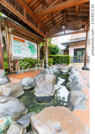 藥師公園袖珍公園城崎溫泉元湯附近的足浴 132401516