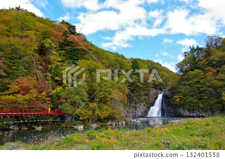 Scenery of Houtai Falls in Yurihonjo City, Akita Prefecture Scenery of Houtai Falls in Yurihonjo City, Akita Prefecture 132401558