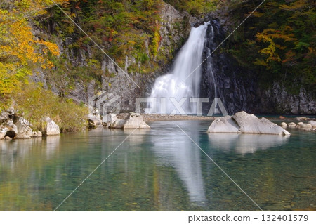 Scenery of Houtai Falls in Yurihonjo City, Akita Prefecture Scenery of Houtai Falls in Yurihonjo City, Akita Prefecture 132401579