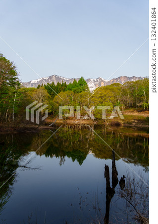 250515 Akiyamago Tenchi Pond and Mount Torikabu 250515 Akiyamago Tenchi Pond and Mount Torikabu 132401864