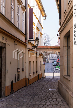 Narrow streets of Old Prague Narrow streets of Old Prague 132403192