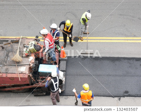 Asphalt road during the day 01 Asphalt road during the day 01 132403507